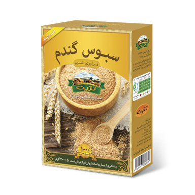 سبوس گندم تژین وزن 170 گرم