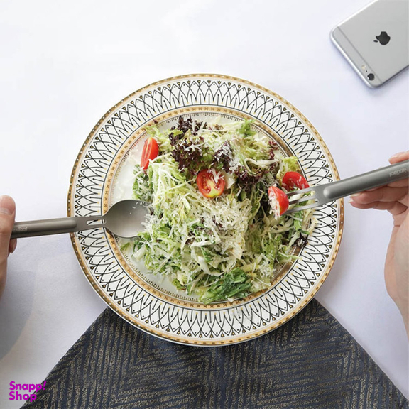 ست قاشق و چنگال تیتانیوم نکس تول مدل Titanium Tableware Set