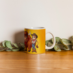 ماگ شادیت طرح دختر اردیبهشت ماهی تولدت مبارک کد 109