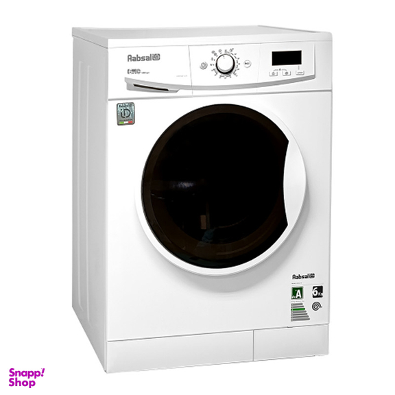 ماشین لباسشویی اتوماتیک آبسال مدل WRE6410-W ظرفیت 6 کیلوگرم