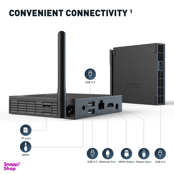 اندروید باکس تانیکس مدل TX68 32/4GB