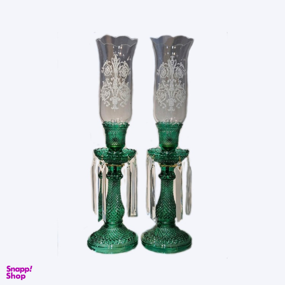 شمعدان مدل باکارات کد 6007 ست 2 عددی