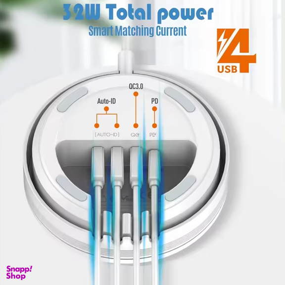 شارژر رومیزی بی سیم الدینیو مدل AW003