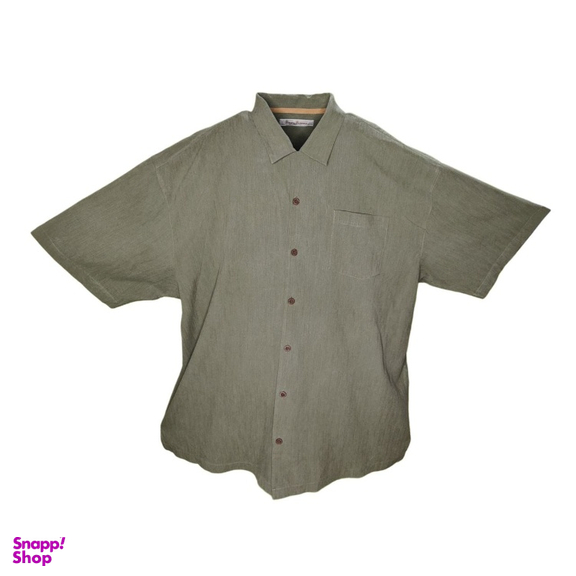 پیراهن مردانه مدل فربد رنگ سبز زیتونی