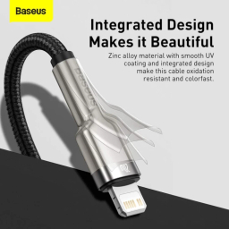 کابل Lightning به Type-C باسئوس مدل BS-CATLJK-01 طول 25 سانتی متر