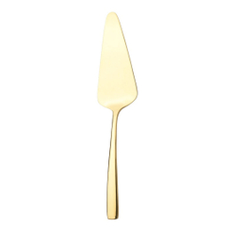 کفگیر سرو کیک ناب استیل مدل فلورانس PVD