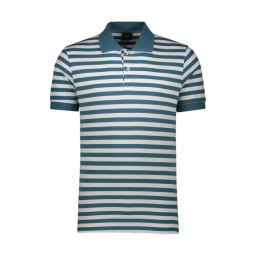 پولوشرت آستین کوتاه مردانه مدل GD-s-15119810 رنگ سفید سبز