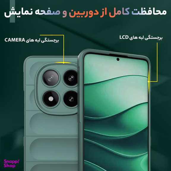 کاور سامورایی مدل Uflax مناسب گوشی موبایل شیائومی Redmi Note 14 Pro 4G