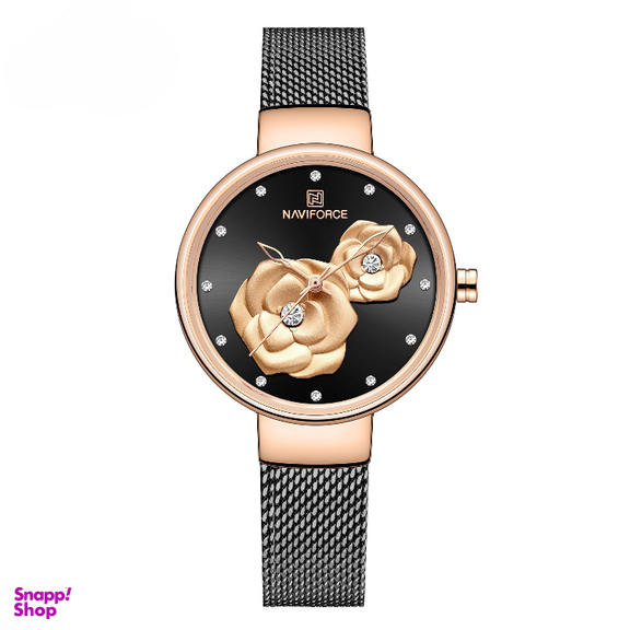 ساعت عقربه ای زنانه نیوی فورس مدل nf5013black