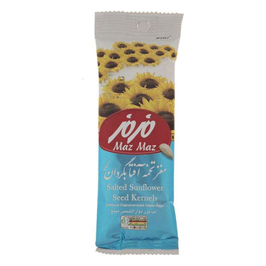 مغز تخمه آفتابگردان نمکی مزمز وزن ۳۰ گرم