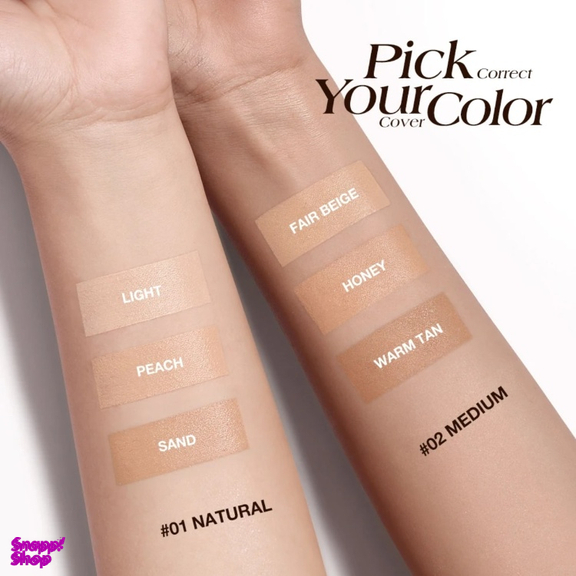 پالت کانتور و کانسیلر او تو او رنگ 02 Medium