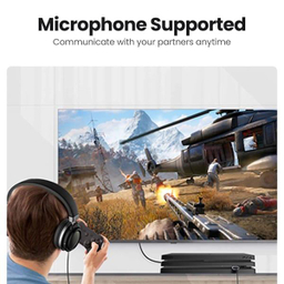 کارت صدا اکسترنال USB-A به Jack 3.5mm یوگرین مدل CM383 کد 80864