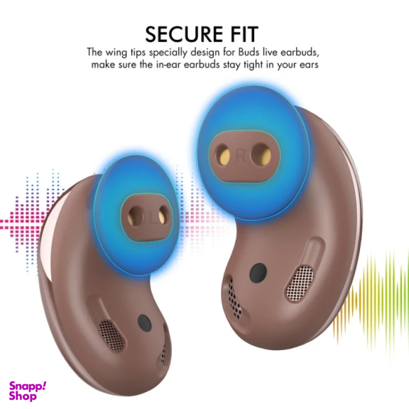 سری ایرفون آهااستایل مدل PT132 مناسب سامسونگ Galaxy Buds Live بسته 6 عددی