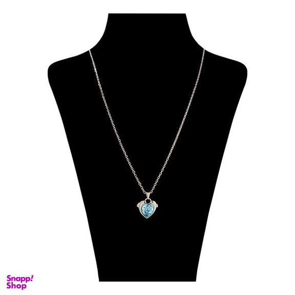گردنبند نقره زنانه سواروسکی مدل قلب و دلفین کد 978969