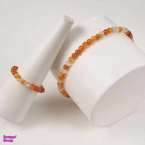 نیم ست زیور زنانه ژوپینگ کد 1171301844 رنگ کهربایی