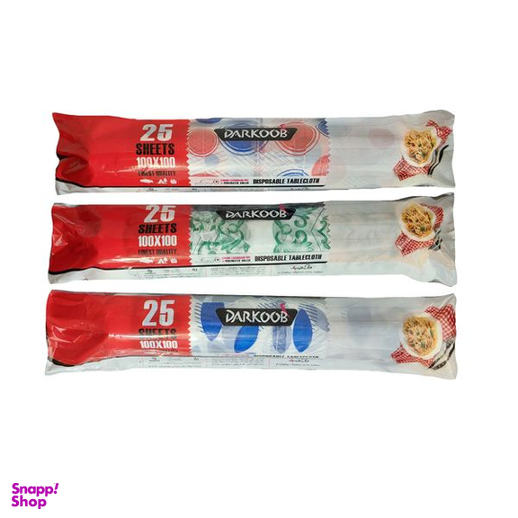 سفره یکبار مصرف دارکوب مدل Sh1446.2 سه بسته 25 متری