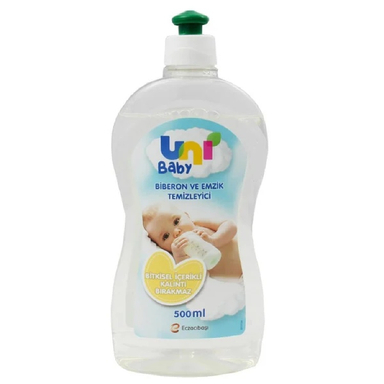 مایع ضد عفونی کننده شیشه شیر و پستونک یونی بیبی کد 185 حجم 500 میلی‌ لیتر