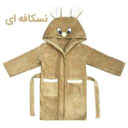 حوله پالتویی کودک پودایران مدل موش سایز 90 سانتی متر