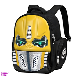 کوله پشتی پسرانه مدل چراغدار تبدیل شوندگان Transformers کد 1688