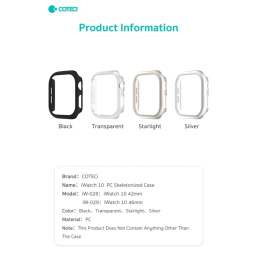 کاور ساعت هوشمند کوتتسی مدل IW-029 مناسب اپل واچ 46 میلی متر