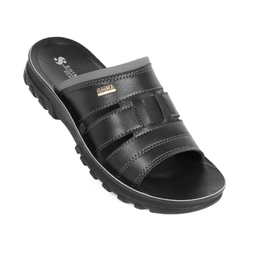 دمپایی مردانه شیما مدل A-T رنگ مشکی