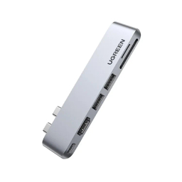 هاب 6 پورت Type-C یوگرین مدل 80856-CM380