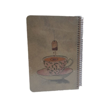 دفترچه یاداشت خط دار ۷۰ برگ طرح چای کد 804