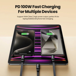 کابل USB-C توکی مدل 100W TQ-X94C2 طول 1 متر