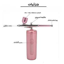 ابزار تزیین کیک مدل ایر براش کد 867YR