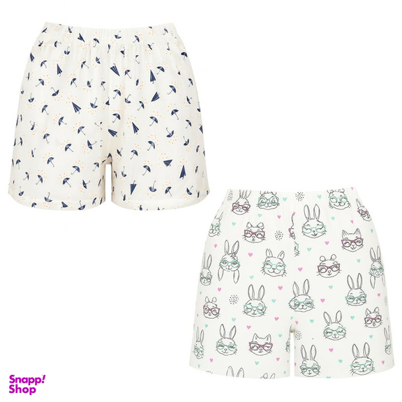 شلوارک راحتی زنانه ماییلدا مدل 5387 بسته 2 عددی