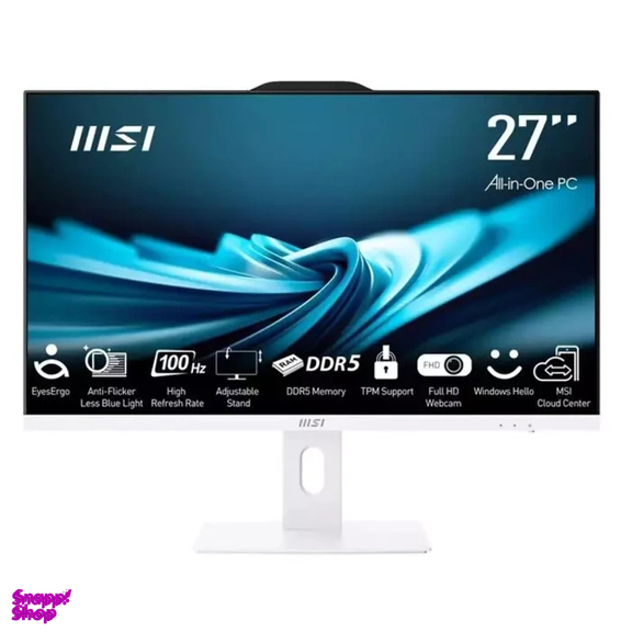 کامپیوتر 23.8 اینچ All-in-One ام اس آی مدل AM242P 1M Core 5 120U 16GB 500GB