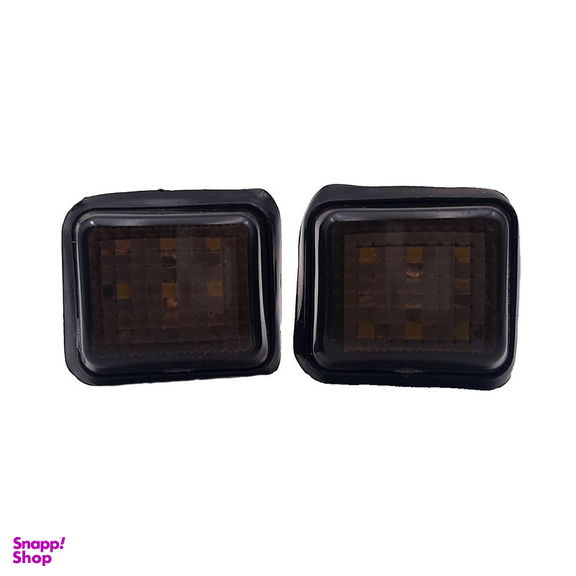 چراغ راهنما گلگیر خودرو وارون مدل P-648-BLK-SMD مناسب برای پژو پارس بسته 2 عددی