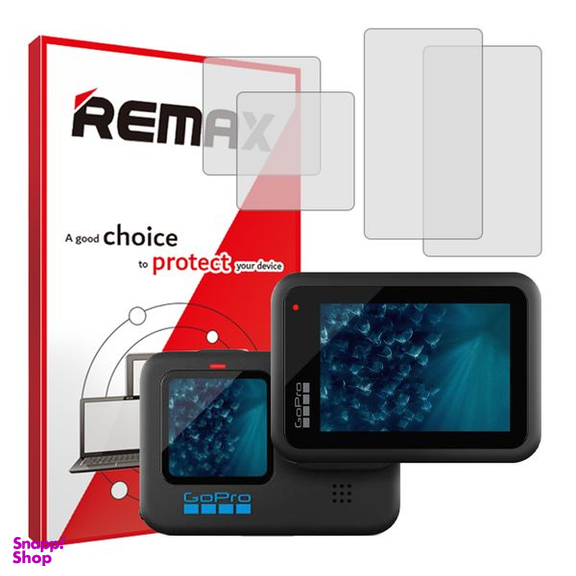 محافظ صفحه نمایش دوربین شفاف ریمکس HyGEL مناسب برای دوربین فیلم برداری گوپرو Hero 11 Black بسته 2 عددی