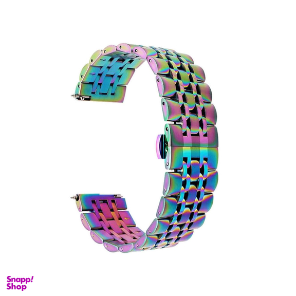 بند مدل 7bead-20 مناسب برای ساعت هوشمند سامسونگ Gear s3 Watch 3 size 45mm Galaxy watch 46mm S3 frontier S3 Classic