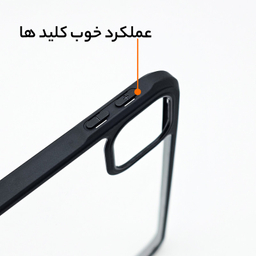 کاور تبلت سامورایی مدل BLACK-BUMPER مناسب برای اپل iPad Pro 13 2024