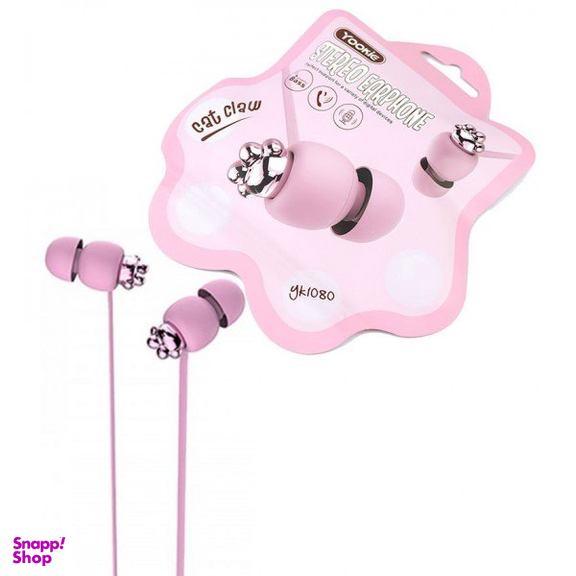 هندزفری باسیم یوکی مدل YK1080 Cat Claw طول 1 متر