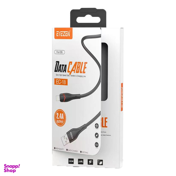 کابل تبدیل USB به لایتنینگ اِیزن مدل EC-18 طول 1 متر
