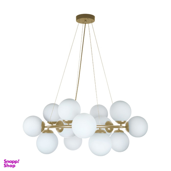 لوستر 16 شعله آرام مدل حباب 810