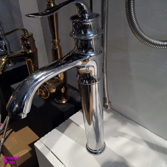 شیر روشویی پایه بلند اندیکا مدل Chelrood