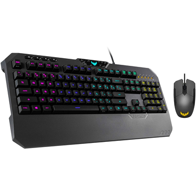 ماوس و کیبورد باسیم مخصوص بازی ایسوس مدل TUF Gaming Combo