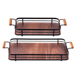 سینی دسته‌ فلزی مدل رس