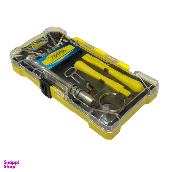 سری پیچ گوشتی ستاره ای اپکس مدل SMT-APX-1104--18PCS بسته 17 عددی