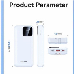 پاوربانک ریمکس مدل Fast Charge 22.5W ظرفیت 20000 میلی آمپر ساعت