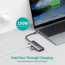 هاب 7 پورت USB-C به HDMI چویتک مدل HUB-M19