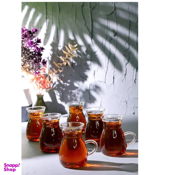 فنجان آرو مدل بوروسیلیکات کد 1843 بسته 6 عددی
