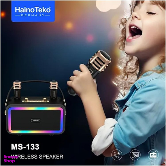 اسپیکر بلوتوثی قابل حمل هاینو تکو مدل Ms133