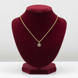 آویز گردنبند طلا 18 دخترانه عیار مدل پاندا کد 1204