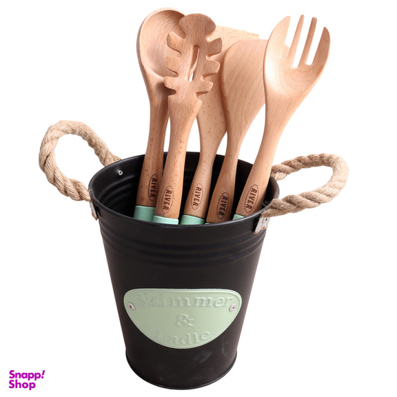 سرویس کفگیر و ملاقه 6 پارچه ریور کد SixSet