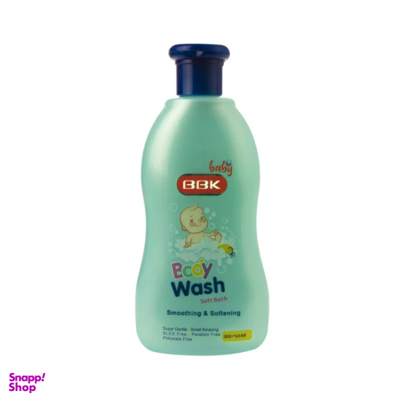 شامپو بدن کودک بیبی ببک مدل paraben free حجم 300 میلی لیتر