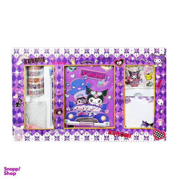 بسته لوازم تحریر مدل کرومی عروسکی کد 03 مجموعه 11 عددی